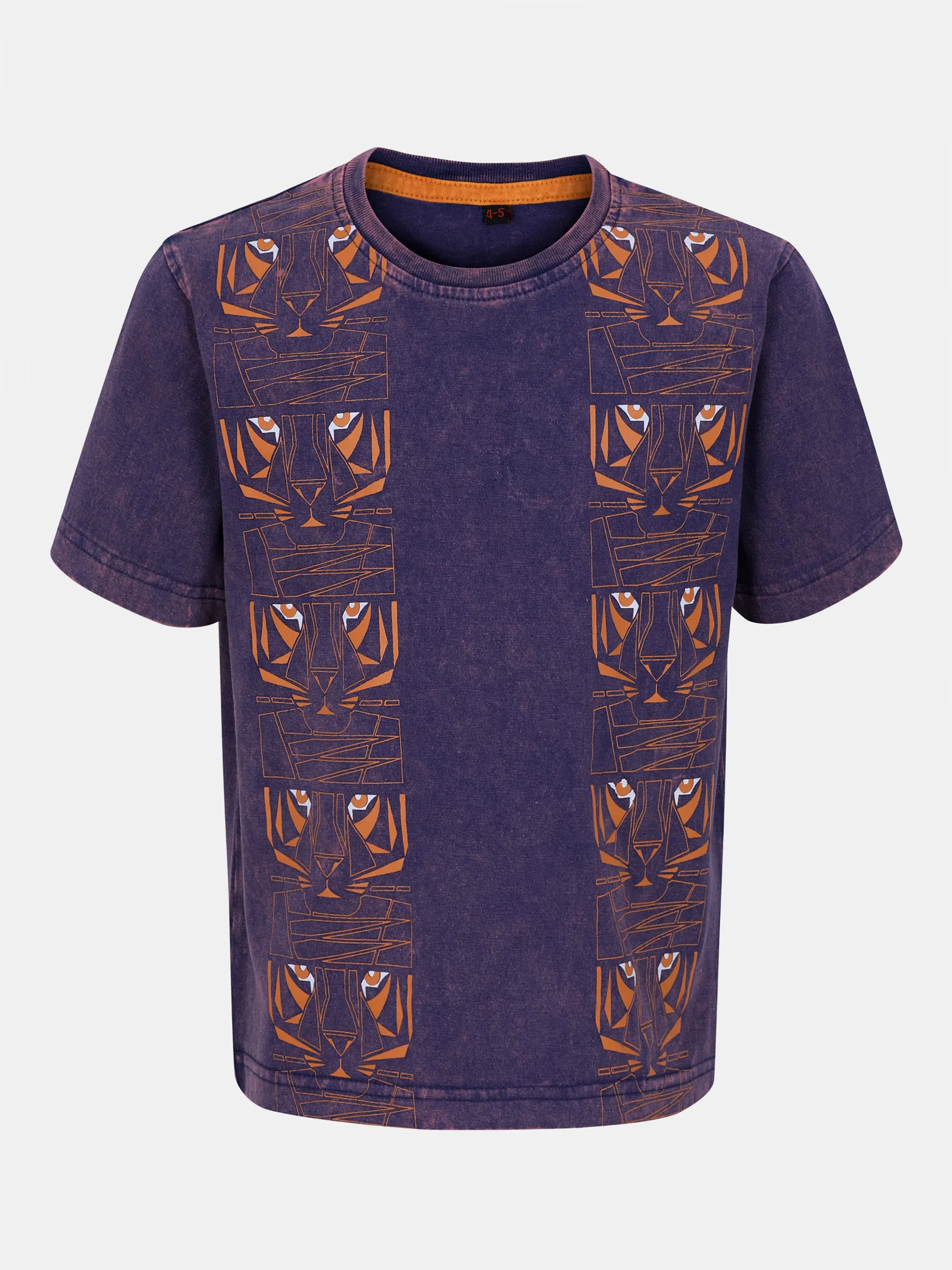 Green Printed Cotton T-Shirt